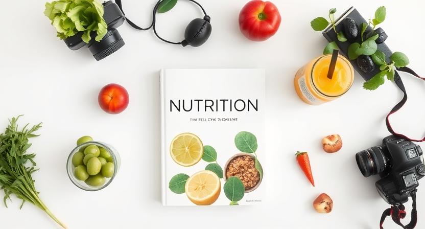 Nutrition Books Brand Photoshoot